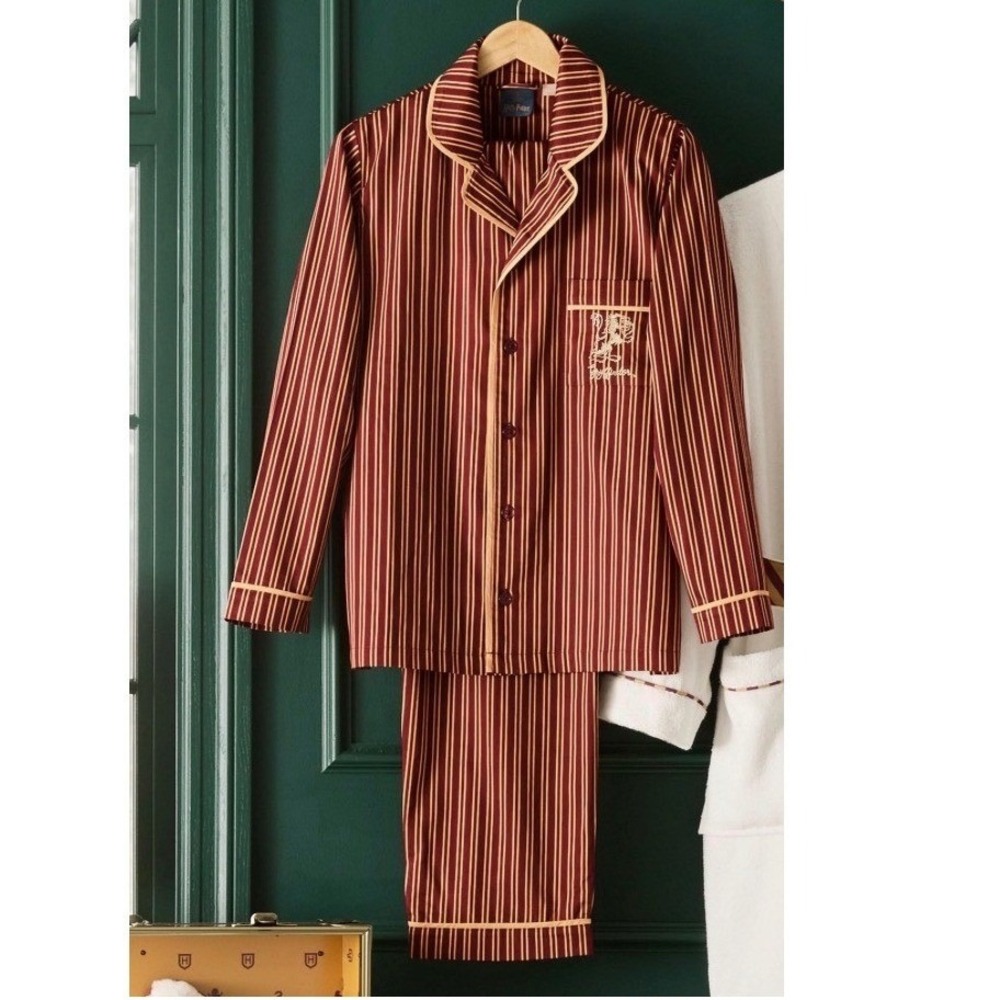 Pottery‎ Barn Teen Small Harry Potter Gryffindor House Sateen Pajama Set Cotton